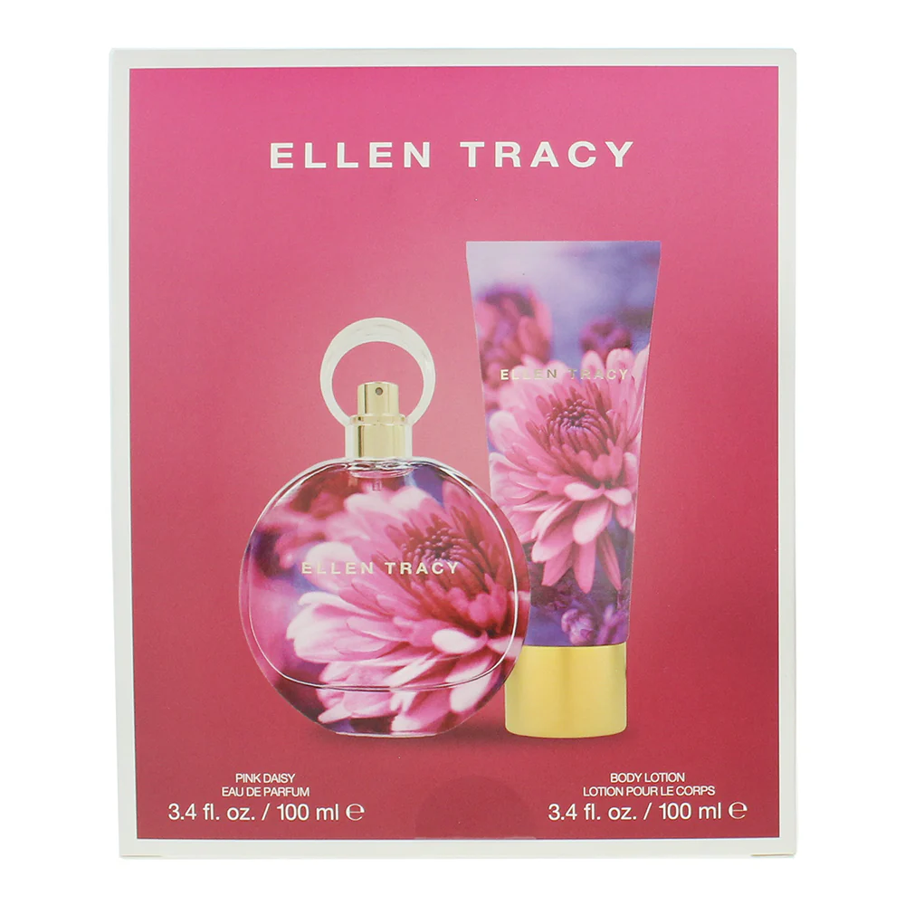 Ellen Tracy Dream Florals Pink Daisy Photobox 2 Piece Gift Set: Eau De Parfum 10 - Image 3
