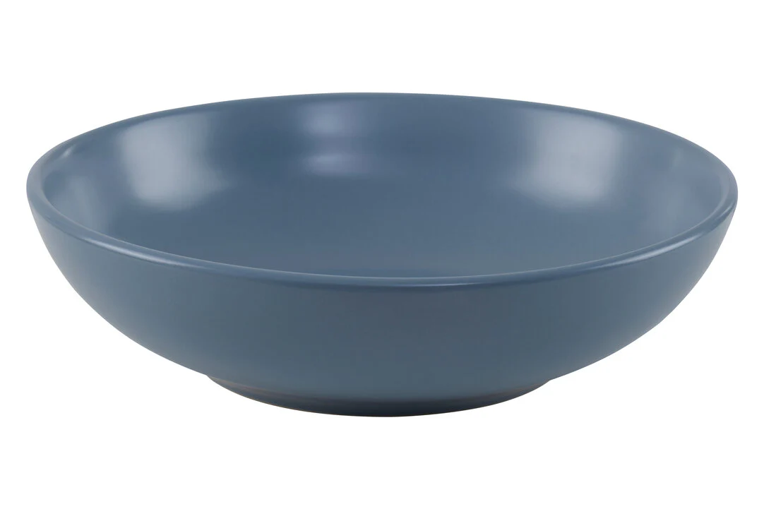 Elmira Twelve Piece Blue Stoneware Dinner Set - Image 3