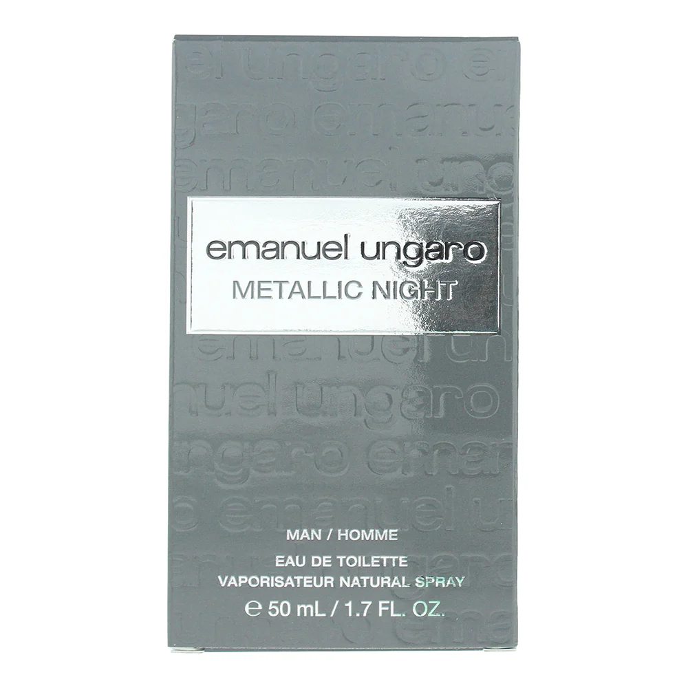 Emanuel Ungaro Metallic Night Eau de Toilette 50ml - Image 3
