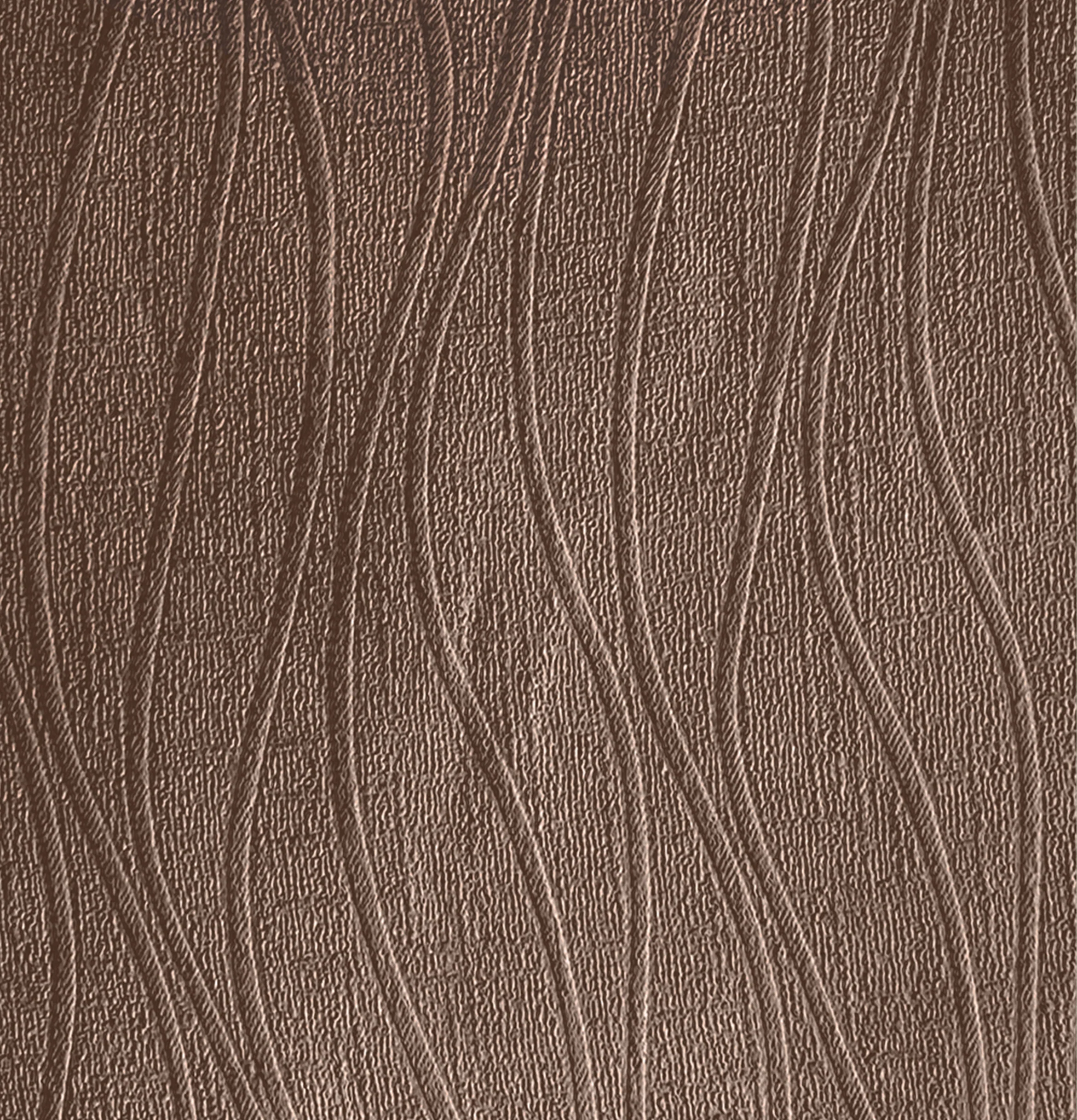 Enhanced Living Goodwood Bronze Thermal, Energy Saving, Dimout Eyelet Curtains with Wave Pattern - Pair - Image 5