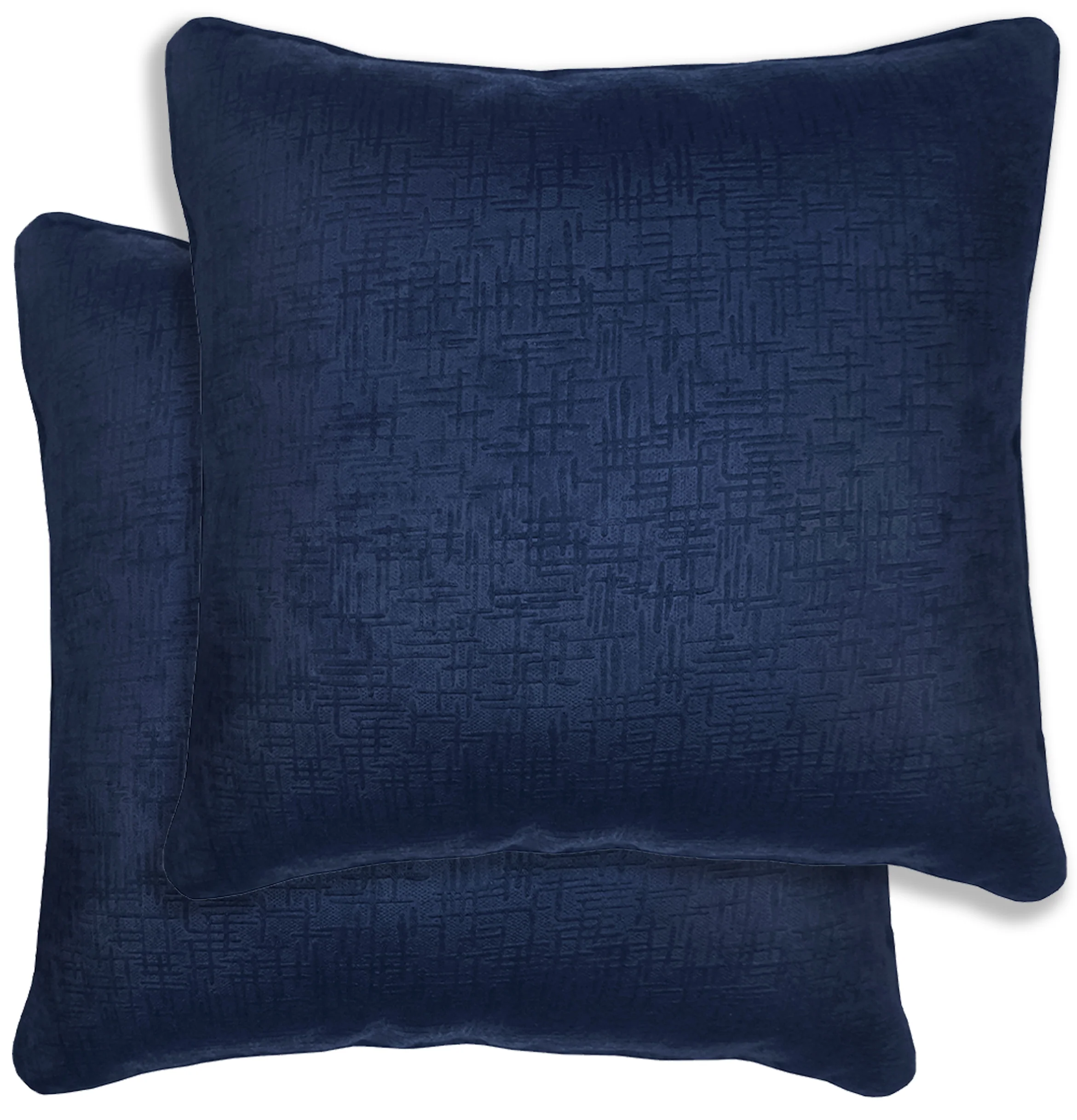 Enhanced Living Pair of Vogue Textured Cushion Covers - 43x43cm - Cases Only - Image 11