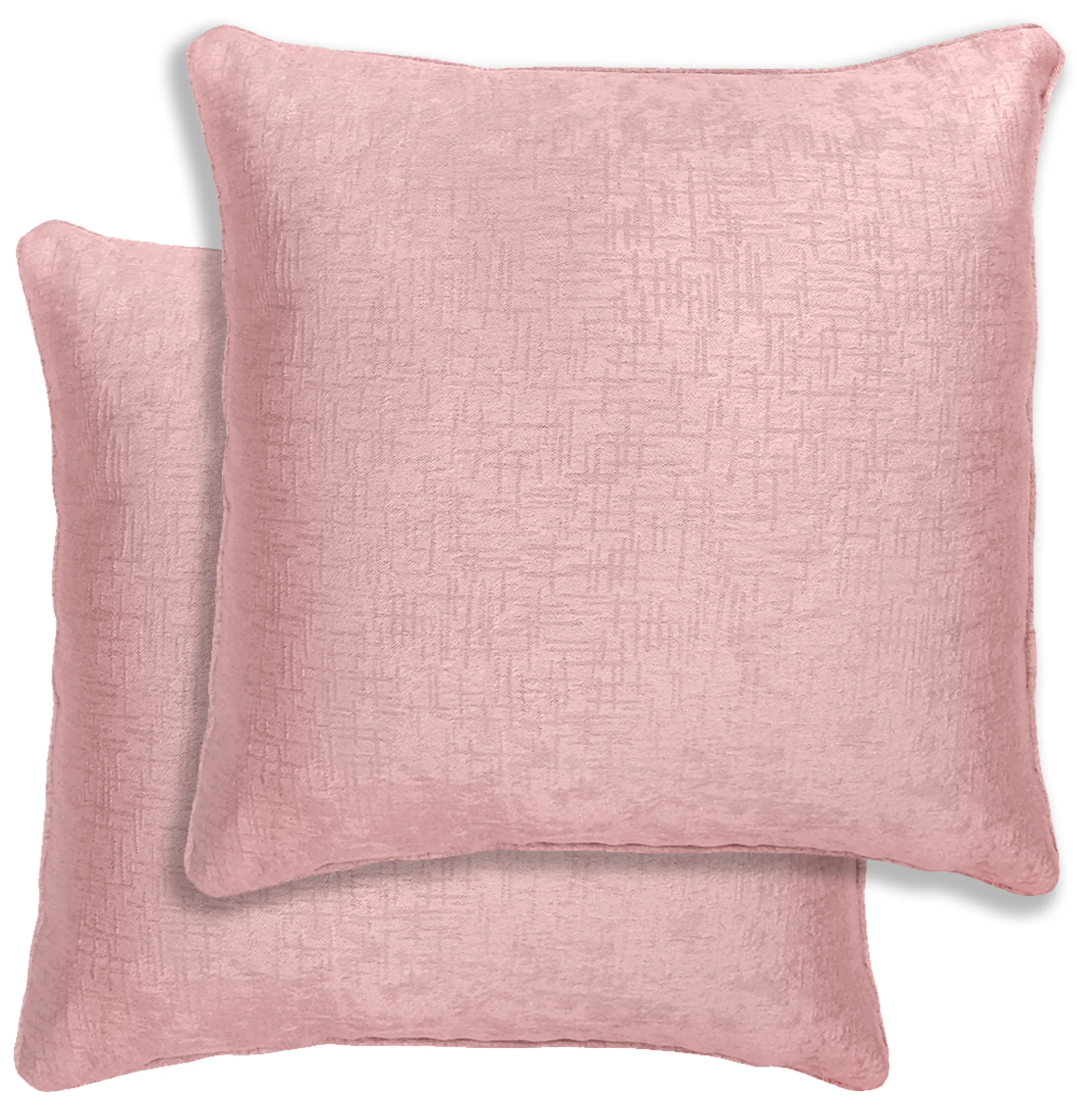 Enhanced Living Pair of Vogue Textured Cushion Covers - 43x43cm - Cases Only - Image 9