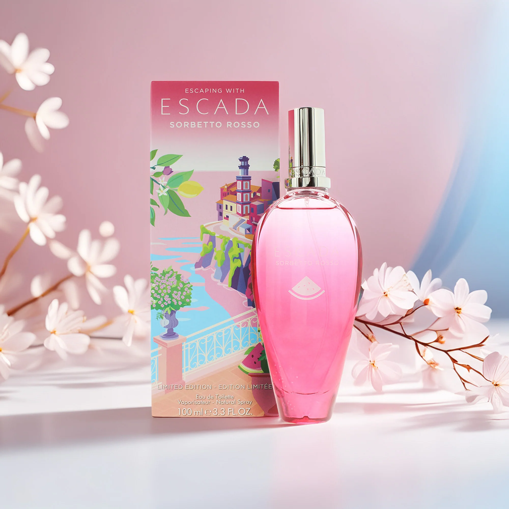 Escada Sorbetto Rosso Limited Edition Eau de Toilette 100ml - Image 3