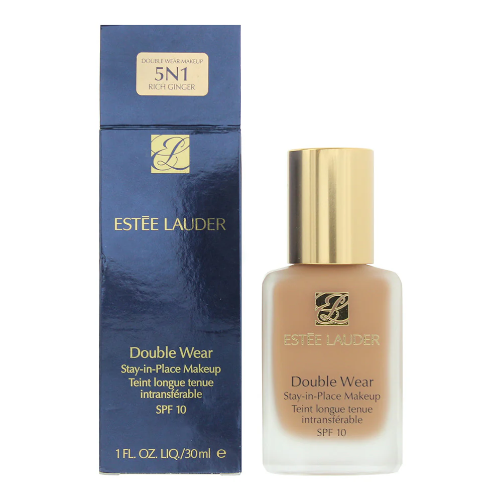 Este Lauder Double Wear Stay-In-Place Makeup Spf 10 5N1 Rich Ginger Foundation