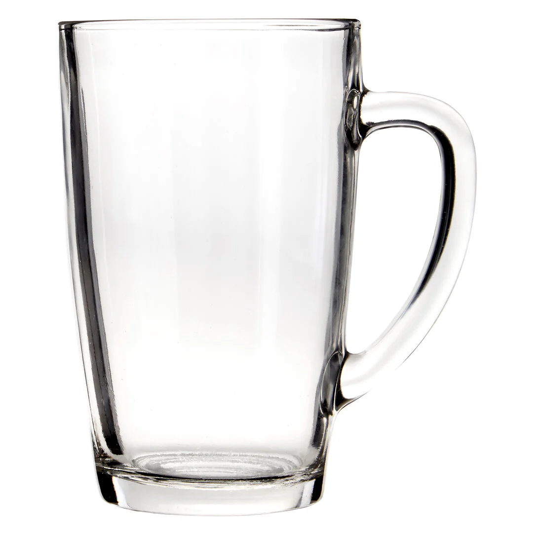 Euri Clear Tall Glass Mugs Set Of 4 - Image 2