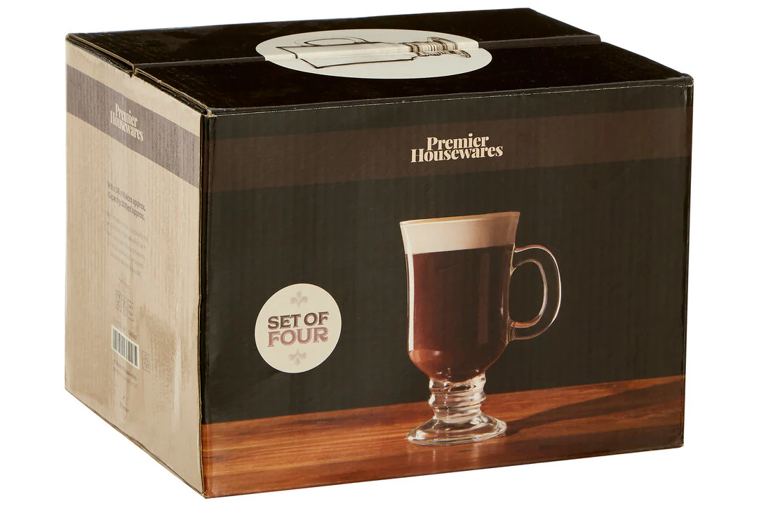 Euri Irish Coffee Glasses Set Of 4 - Image 4
