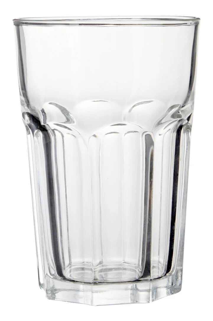 Euri Set Of Four Clear Glass Tumblers 500ml - Image 2