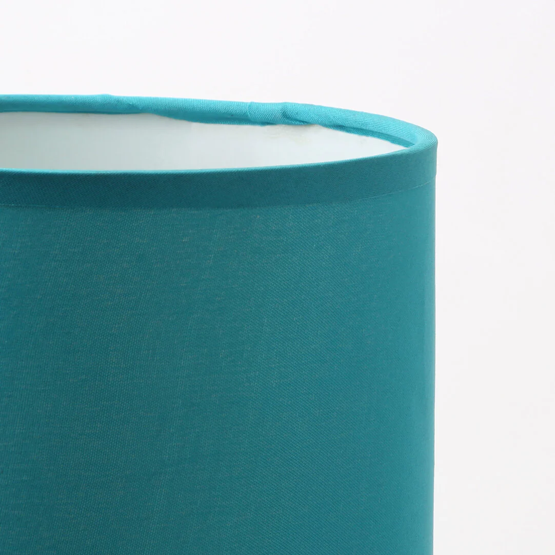 Evaine Teal Acrylic Ball Table Lamp - Image 6