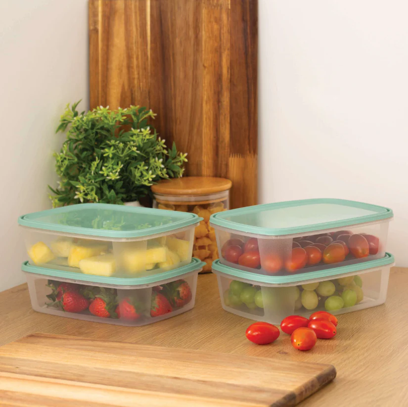 Everyday Set Of 4 1L Food Boxes - Image 5