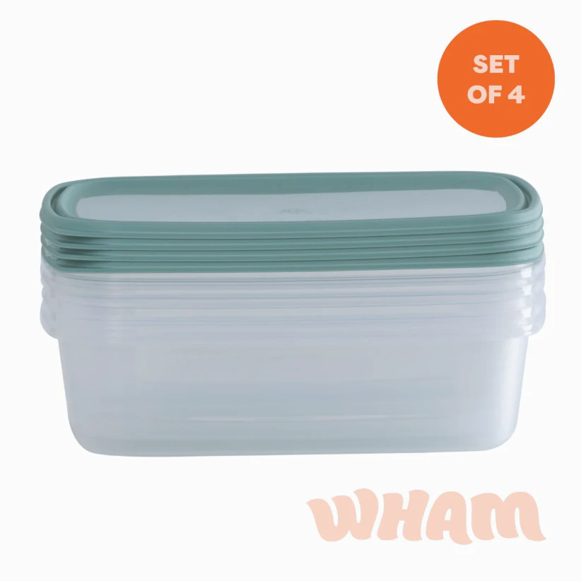 Everyday Set Of 4 1L Food Boxes - Image 7
