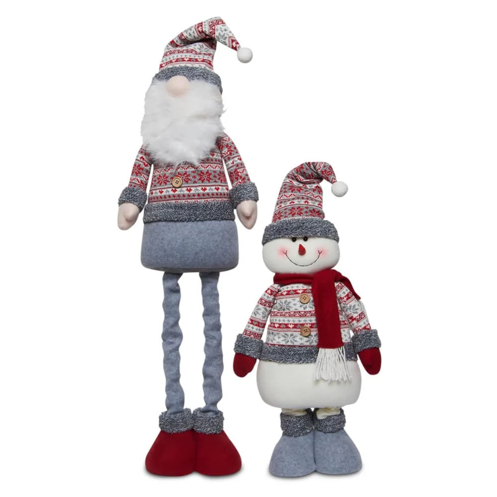 Extendable Grey Santa 36 Inch - Image 4