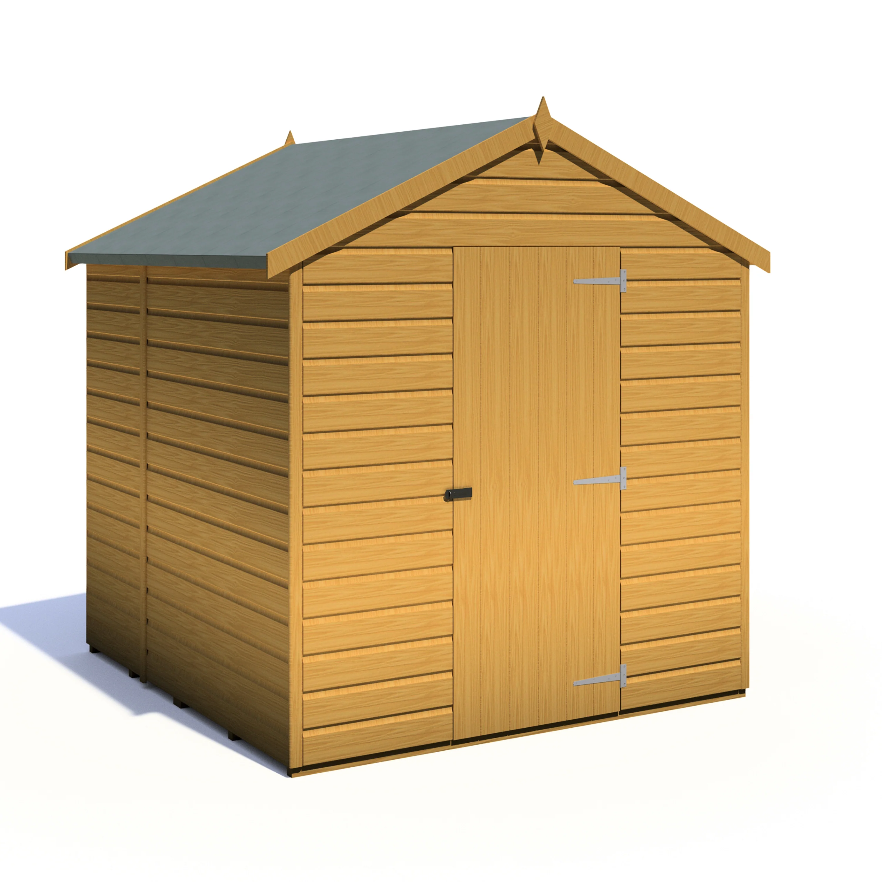 Faroe 6 X 6 Shiplap Apex Shed - Image 4
