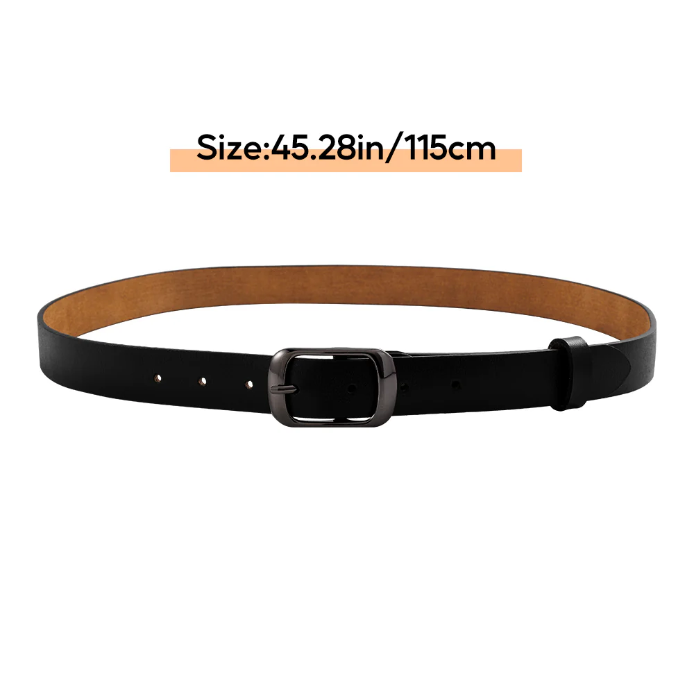 Fashion Pin Buckle Leather Belt Accessory - Image 5