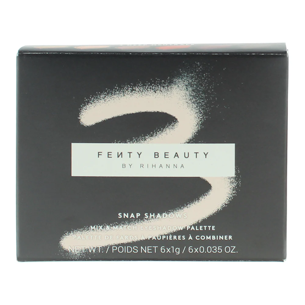 Fenty Beauty Snap Shadows Mix & Match 3 Deep Neutrals Eye Shadow Palette 6g - Image 4