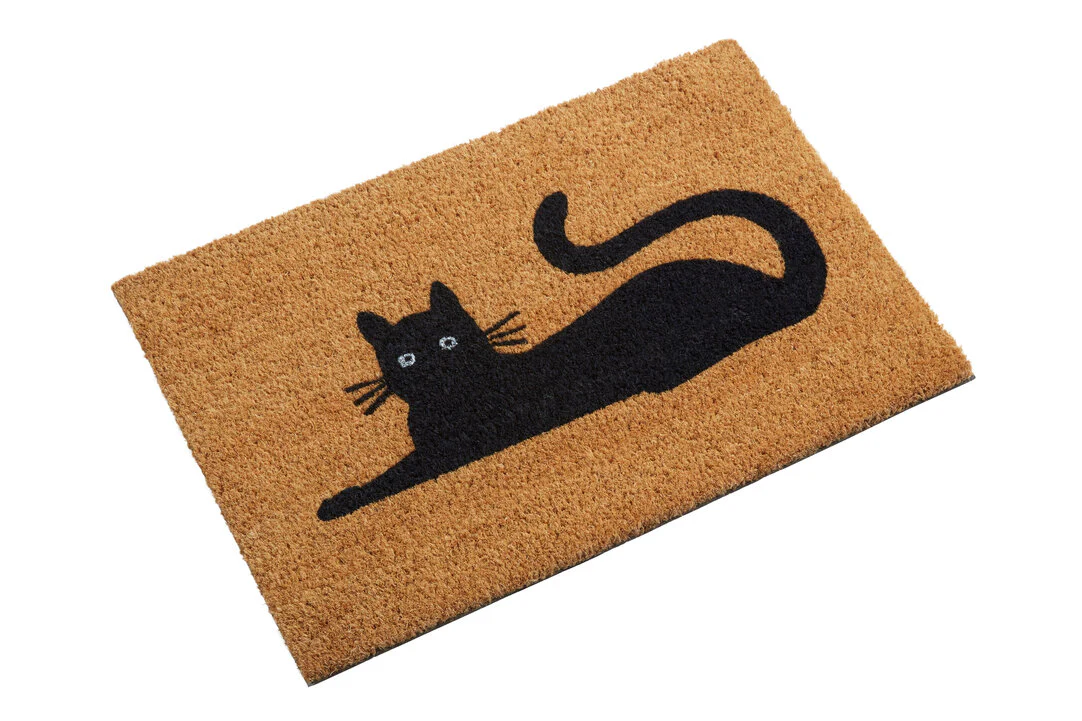 Filta Black Cat Doormat - Image 2