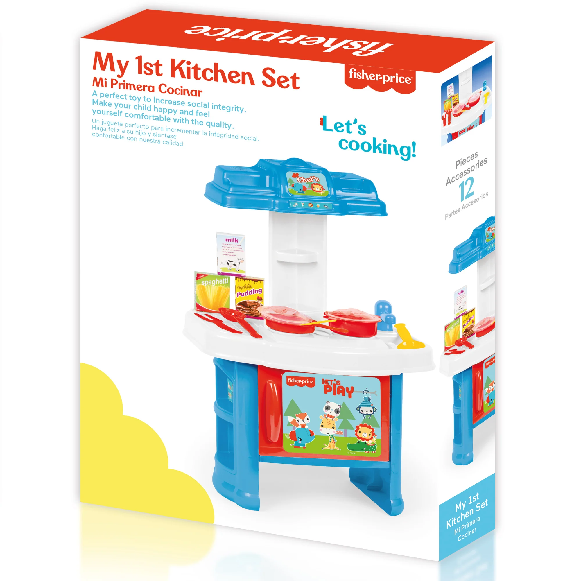Fisherprice My First Kitchen Set 12 Pc Accessories - Image 4