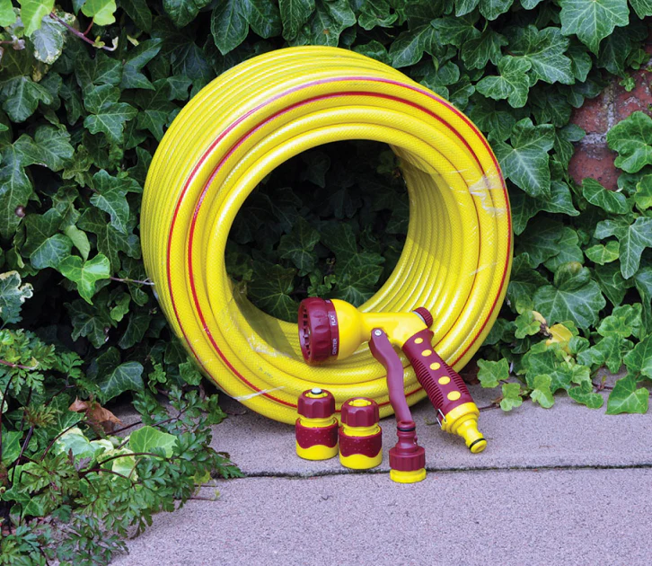 Flow 30m Garden Hose Fitting Set