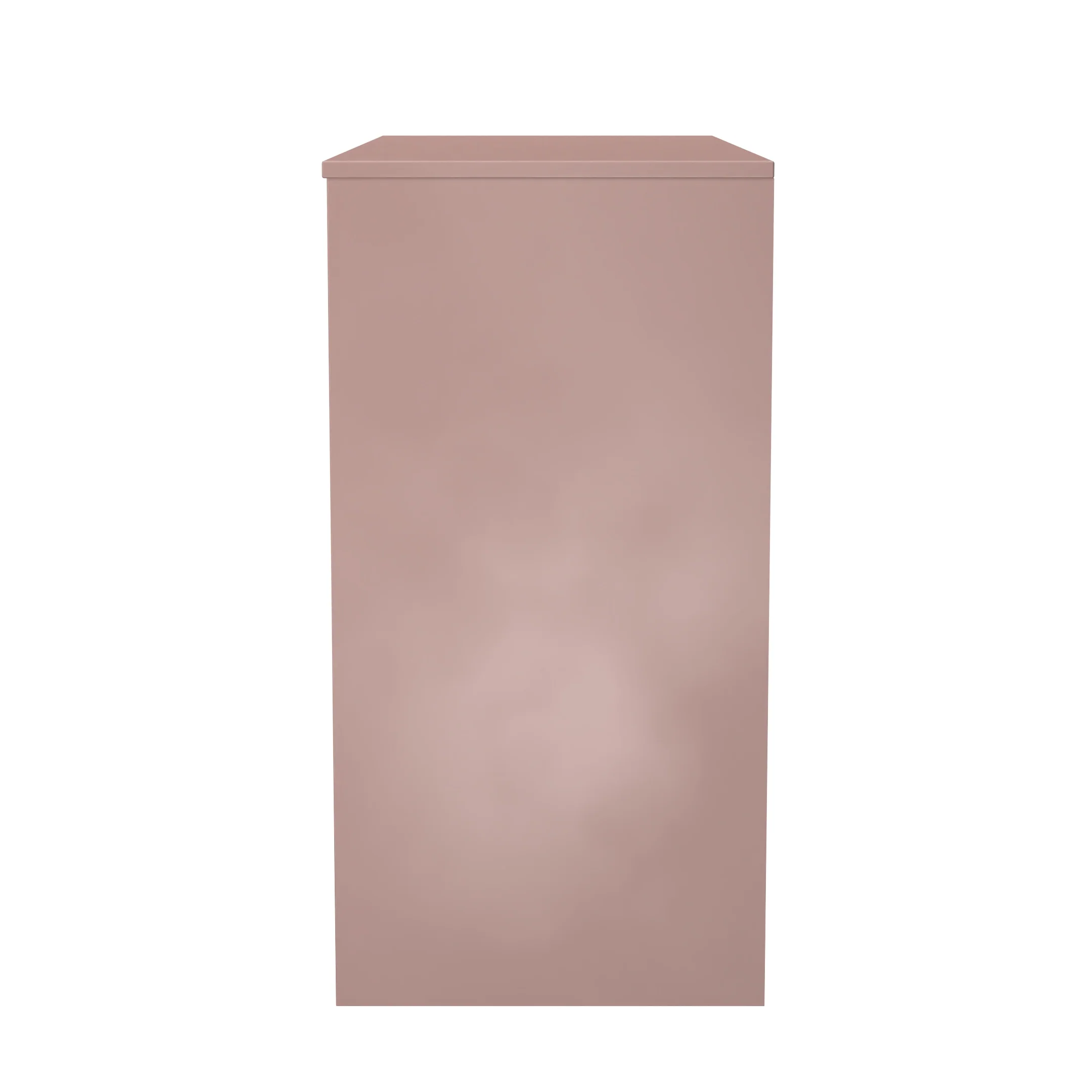 Fluted 4 Drawer Vanity in Kobe Pink - Ready Assembled - Image 3
