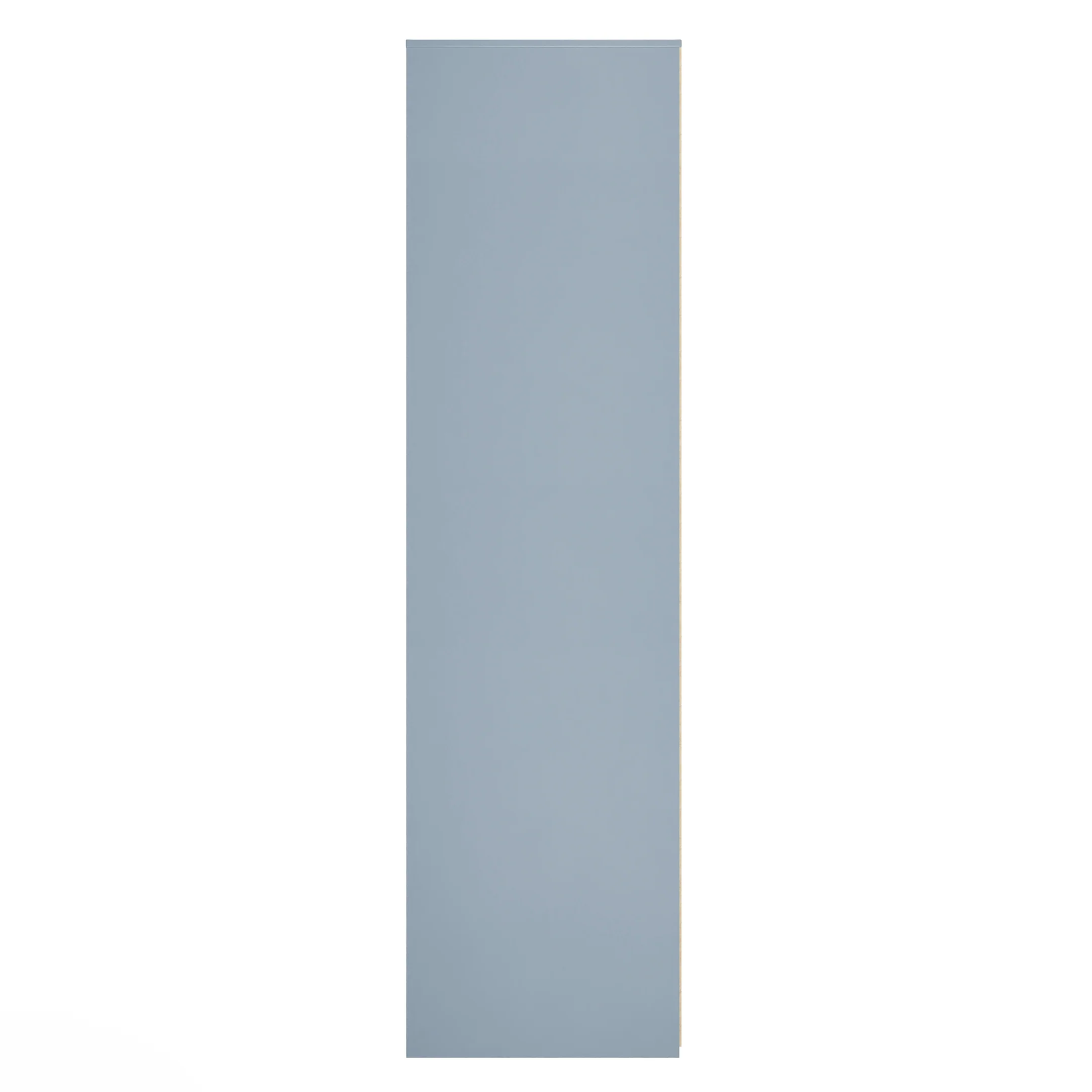 Fluted Double Wardrobe in Denim Blue - Ready Assembled - Image 3