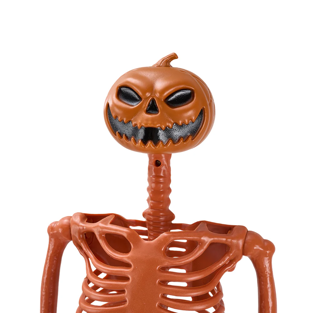 Foldable Pumpkin Head Skeleton - Image 3