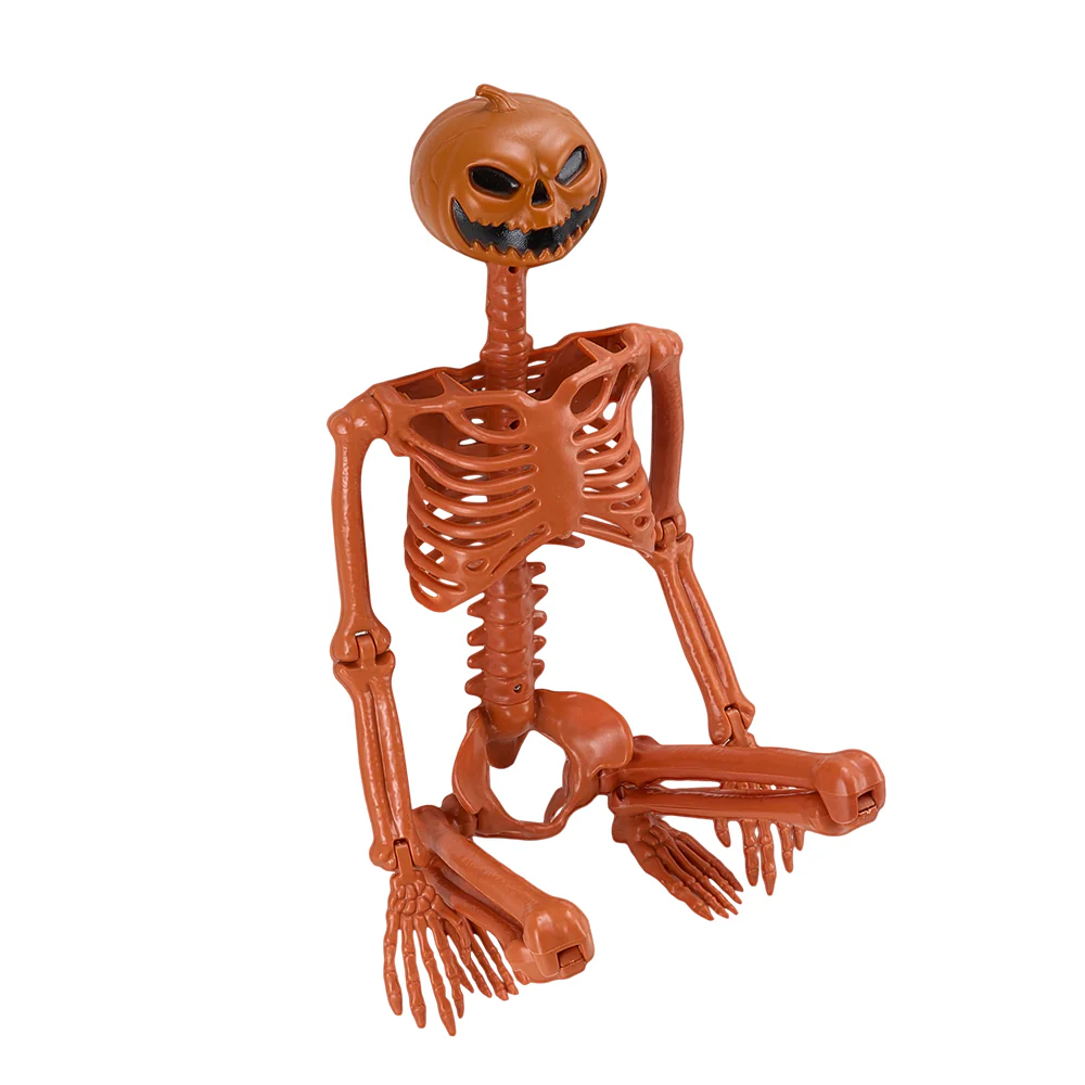 Foldable Pumpkin Head Skeleton - Image 5