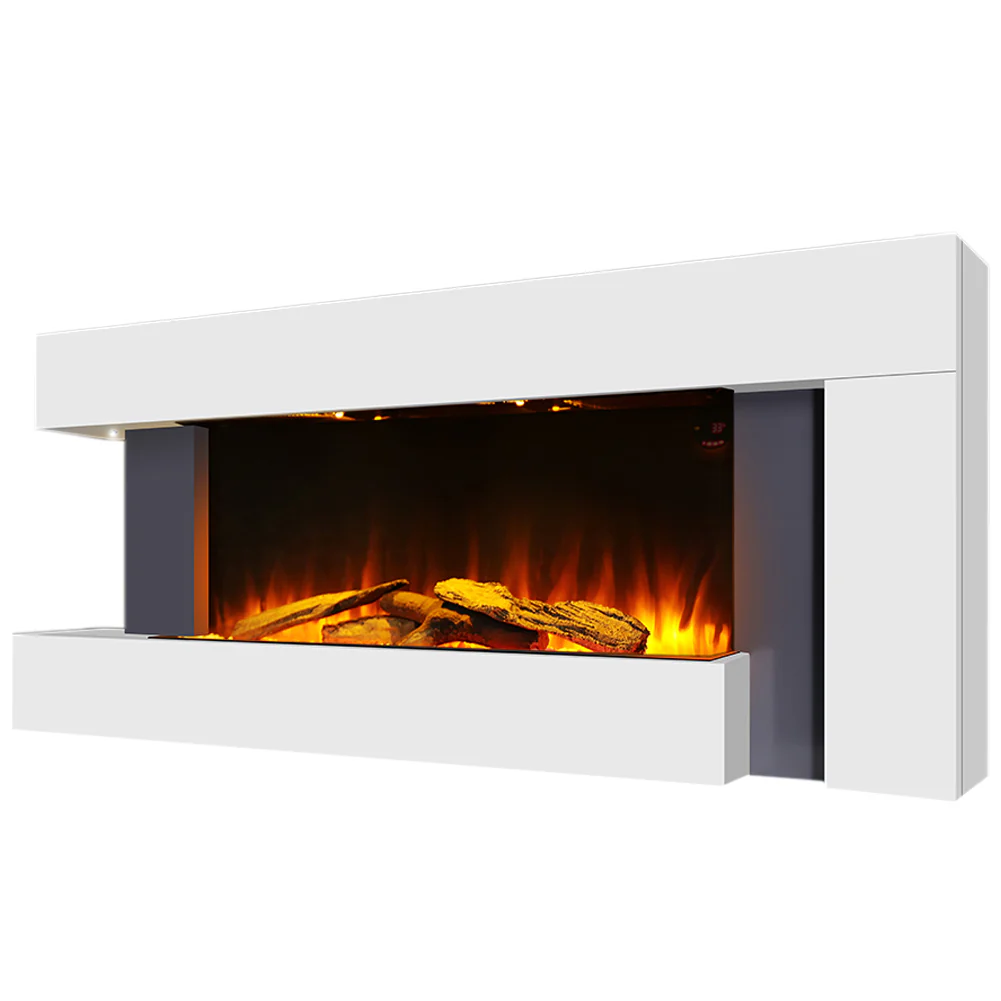 Freestanding Electric Fireplace Mantel - Image 2