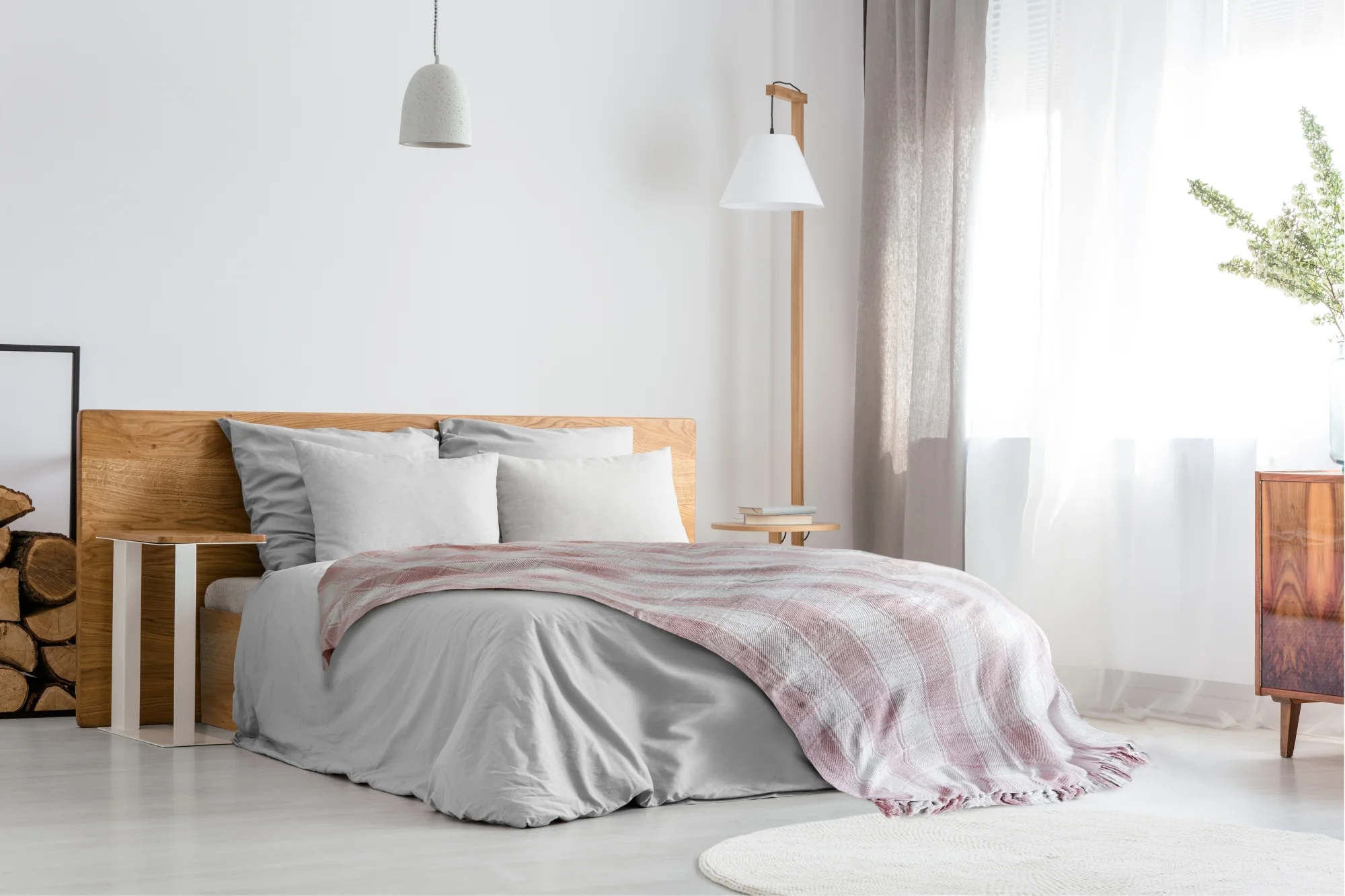 Frisco - Recycled Cotton Throw In Blush Pink (50 Inch X 60 Inch) - Image 7