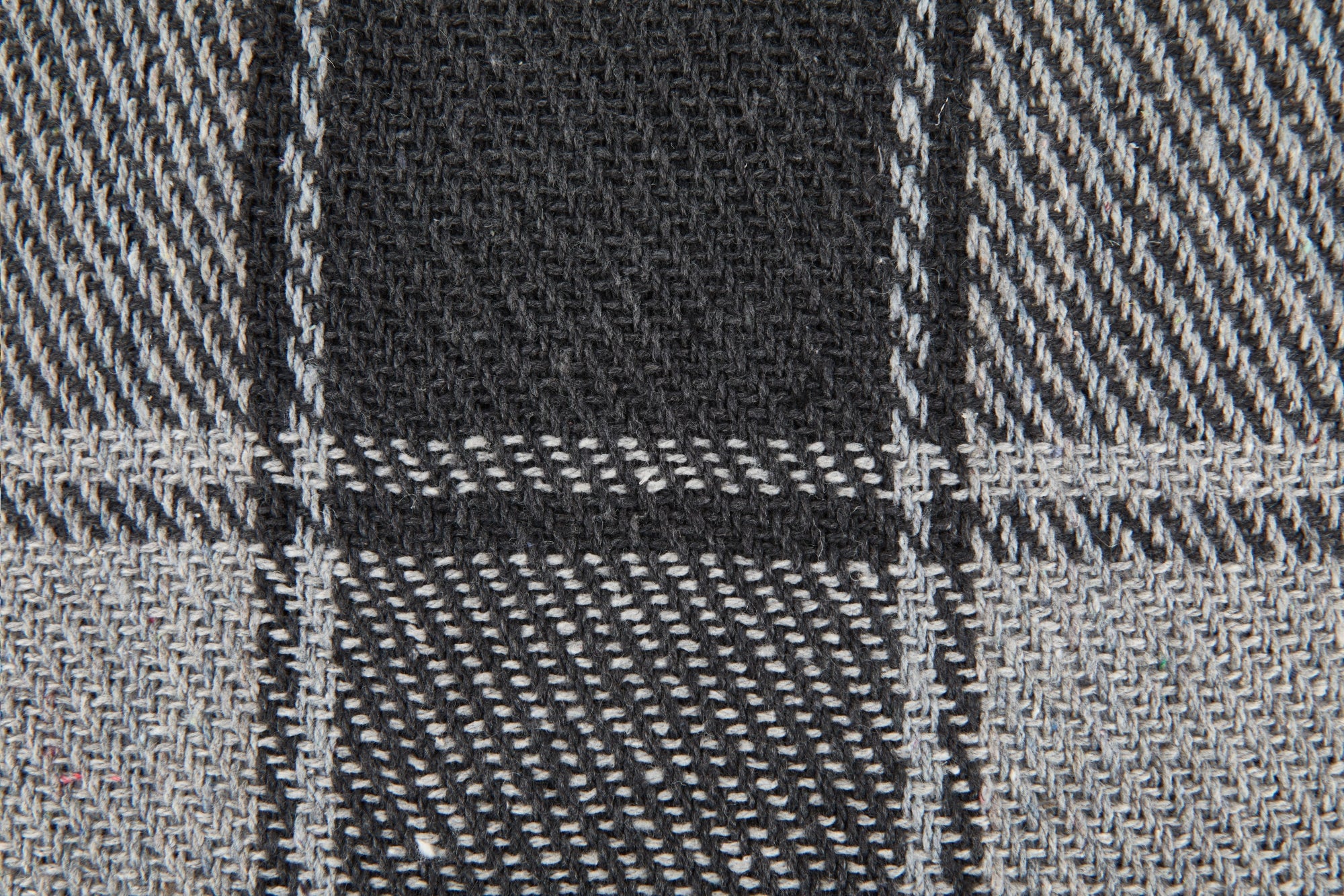 Frisco - Recycled Cotton Throw in Charcoal (90" x 100") - Image 6