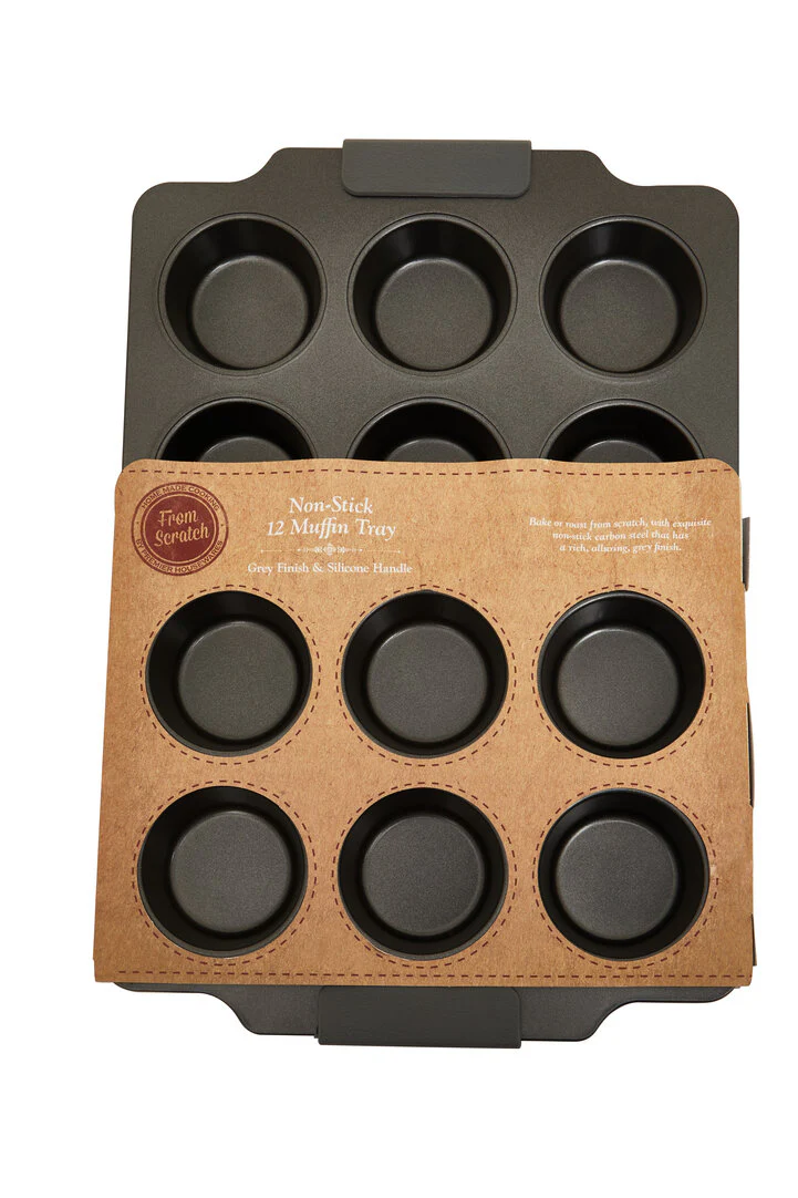 From Scratch Grey Twelve Cup Muffin Tray - Image 5
