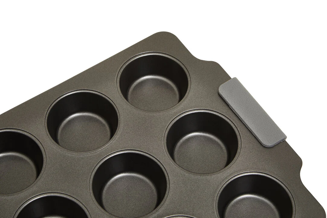 From Scratch Grey Twelve Cup Muffin Tray - Image 6