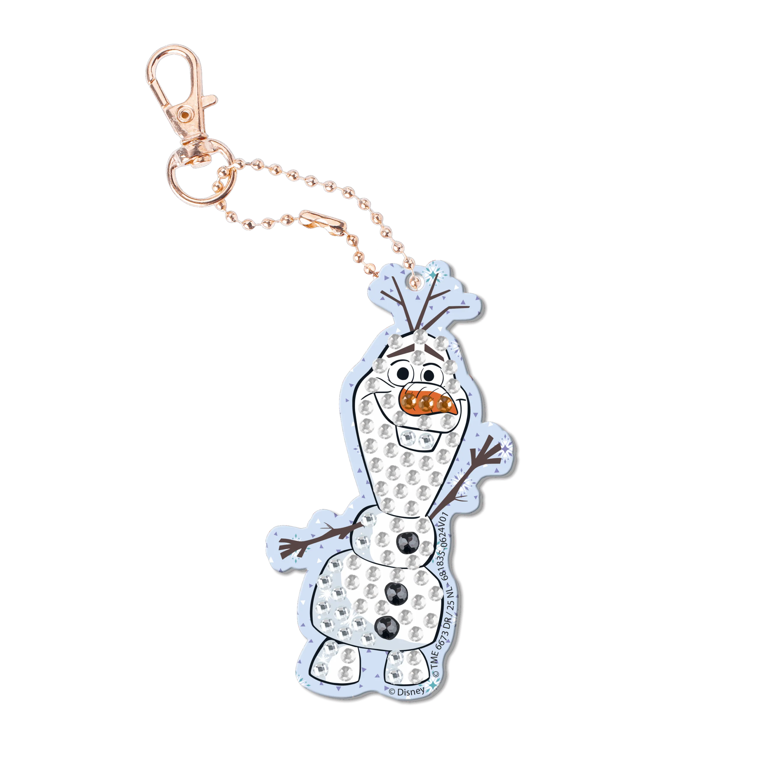 Frozen Make Your Own Diamond Painting Key Ring - Image 3
