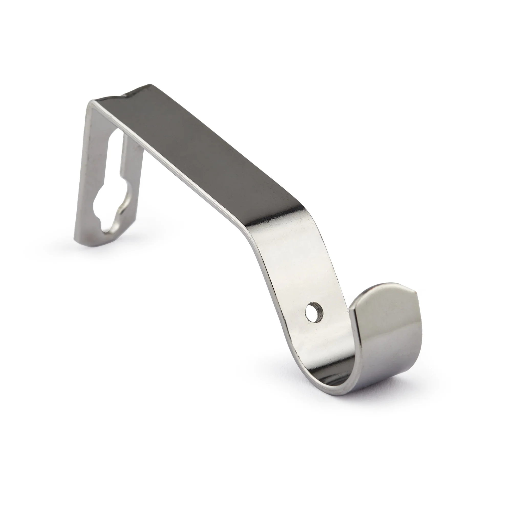 Full Stop - Extendable Curtain Pole With Pair Of End Finials In Chrome - Image 4