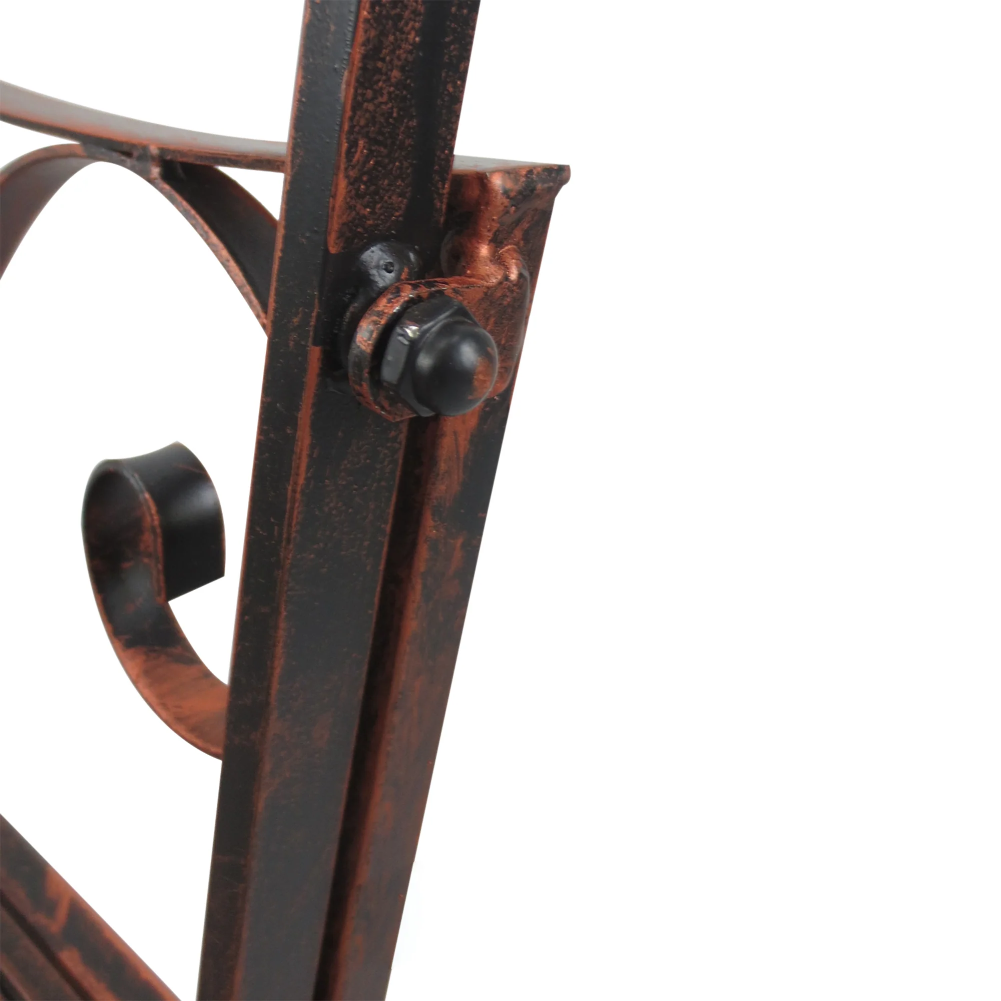 Bronze Garden Rocking Bench - Image 7