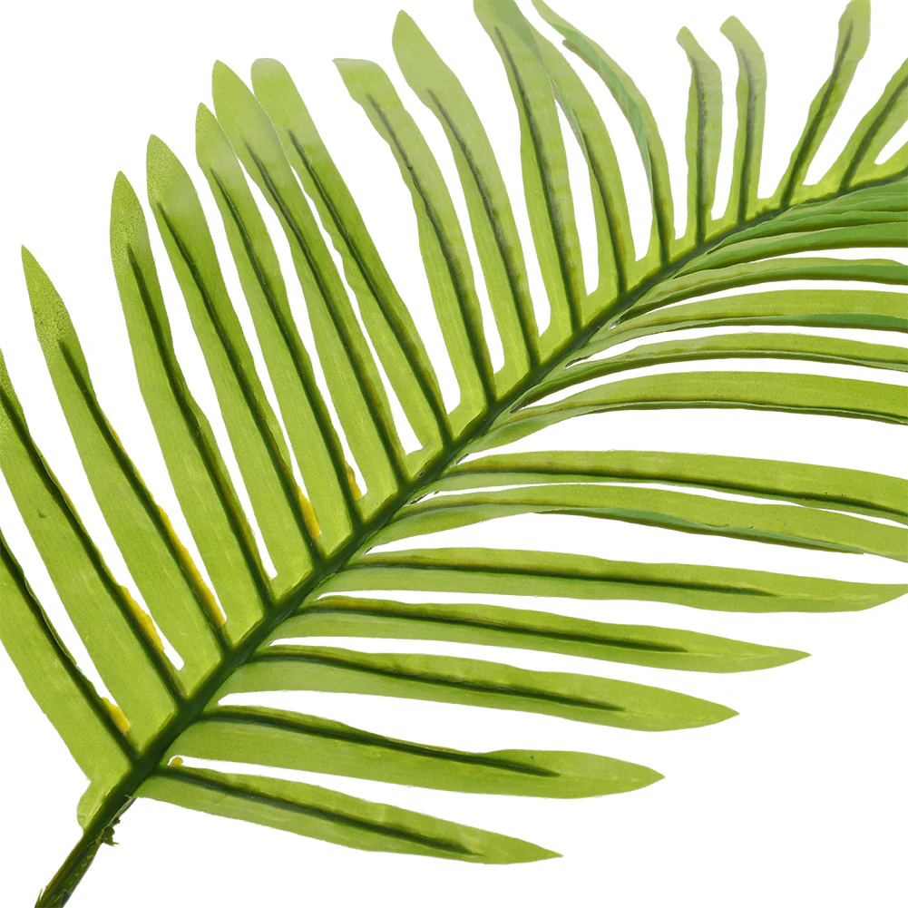 Garden Sanctuary 130cm Artificial Bamboo Palm Tree Plant in Pot Indoor Living Room Plant Decor - Image 4