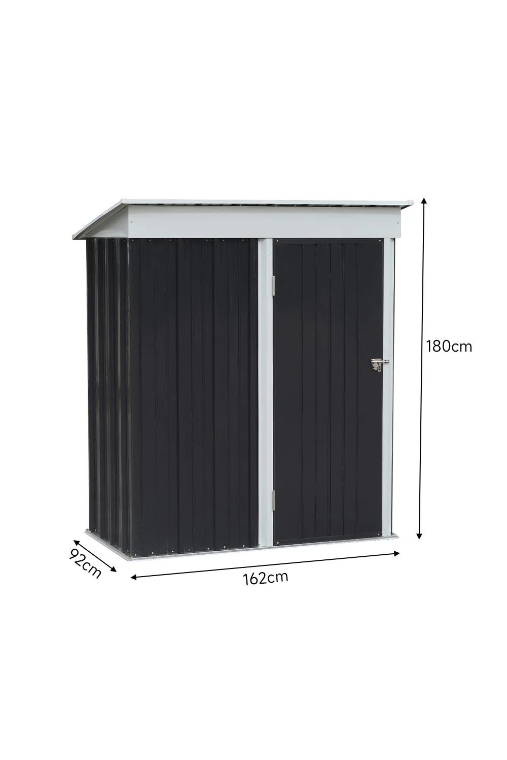 Garden Sanctuary 3X5 Storage Shed with Shelves - Image 8