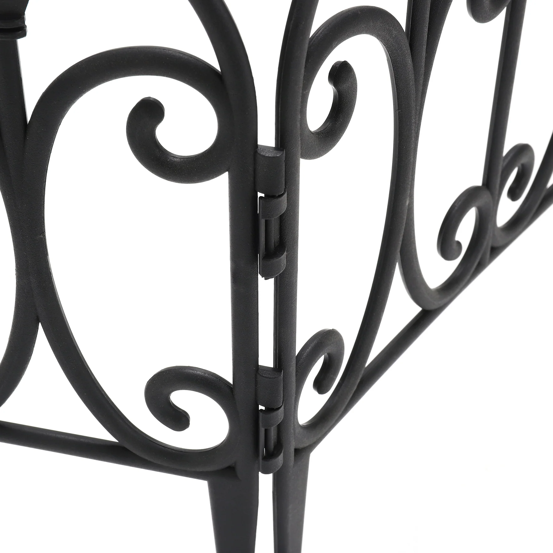 Garden Sanctuary 6pcs Outdoor Picket Fence Decorative Garden Border Edging - Image 7