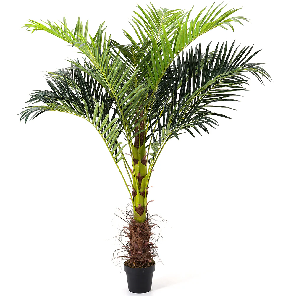 Garden Sanctuary Artificial Palm Tree Fake Greenery Decoration For Home - Image 6