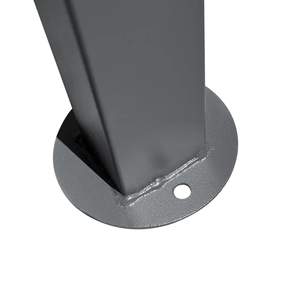 Garden Sanctuary Outdoor Metal Arched Pergola with Shade - Image 5