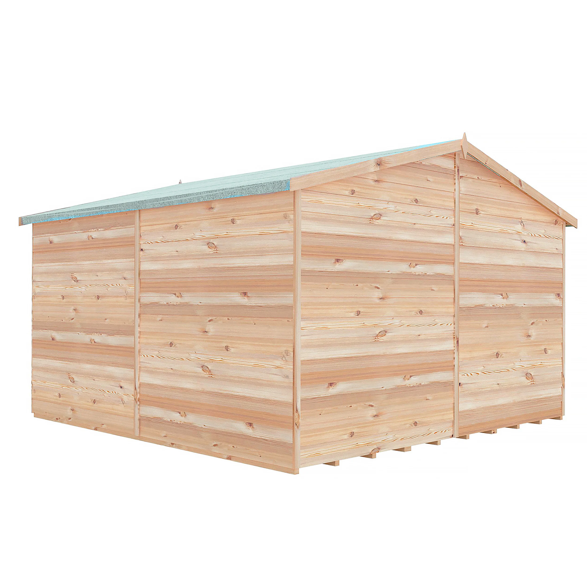 Garden Value Overlap 10 X 10 Windowless Shed - Image 6