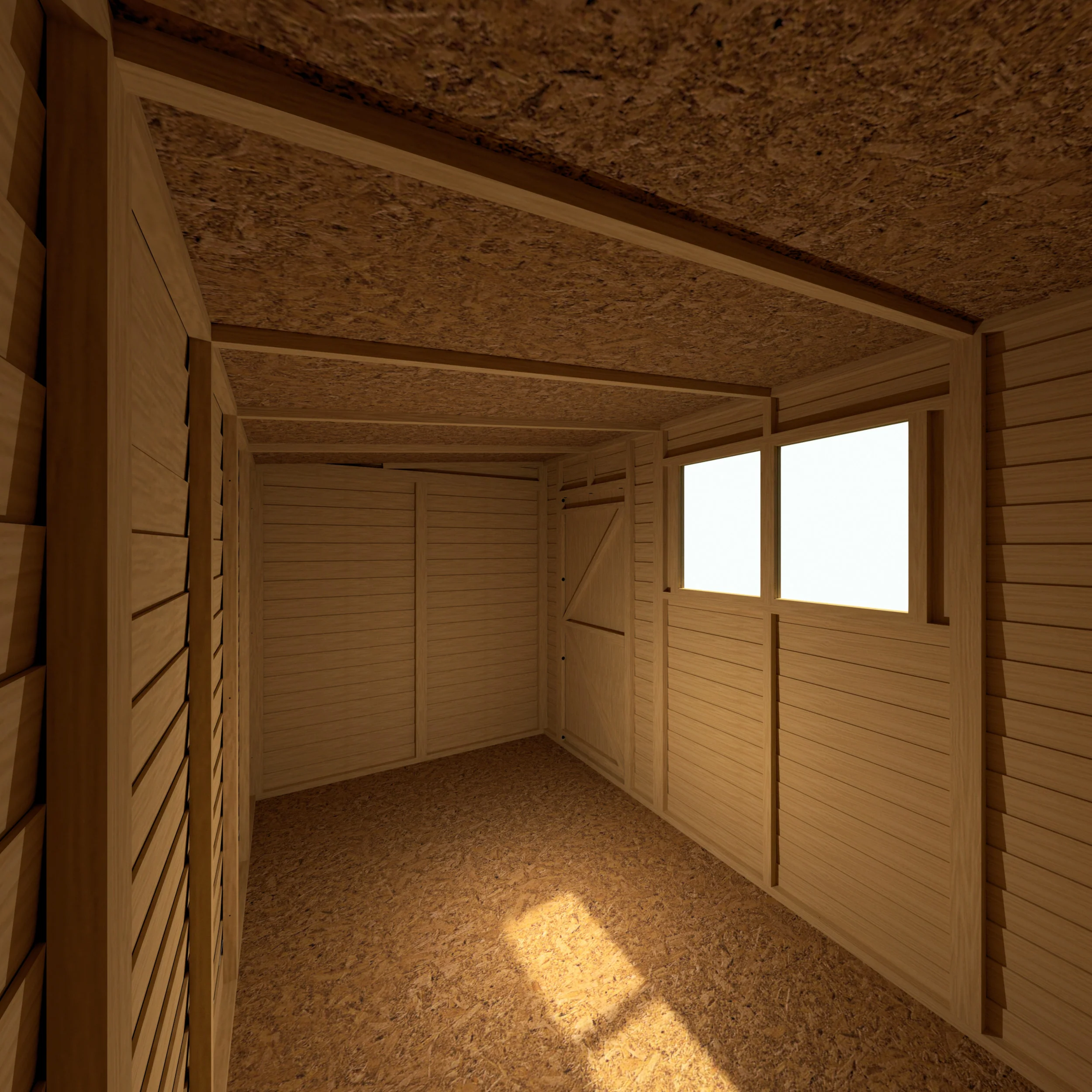 Garden Value Overlap 10 X 6 Pent Shed - Image 5