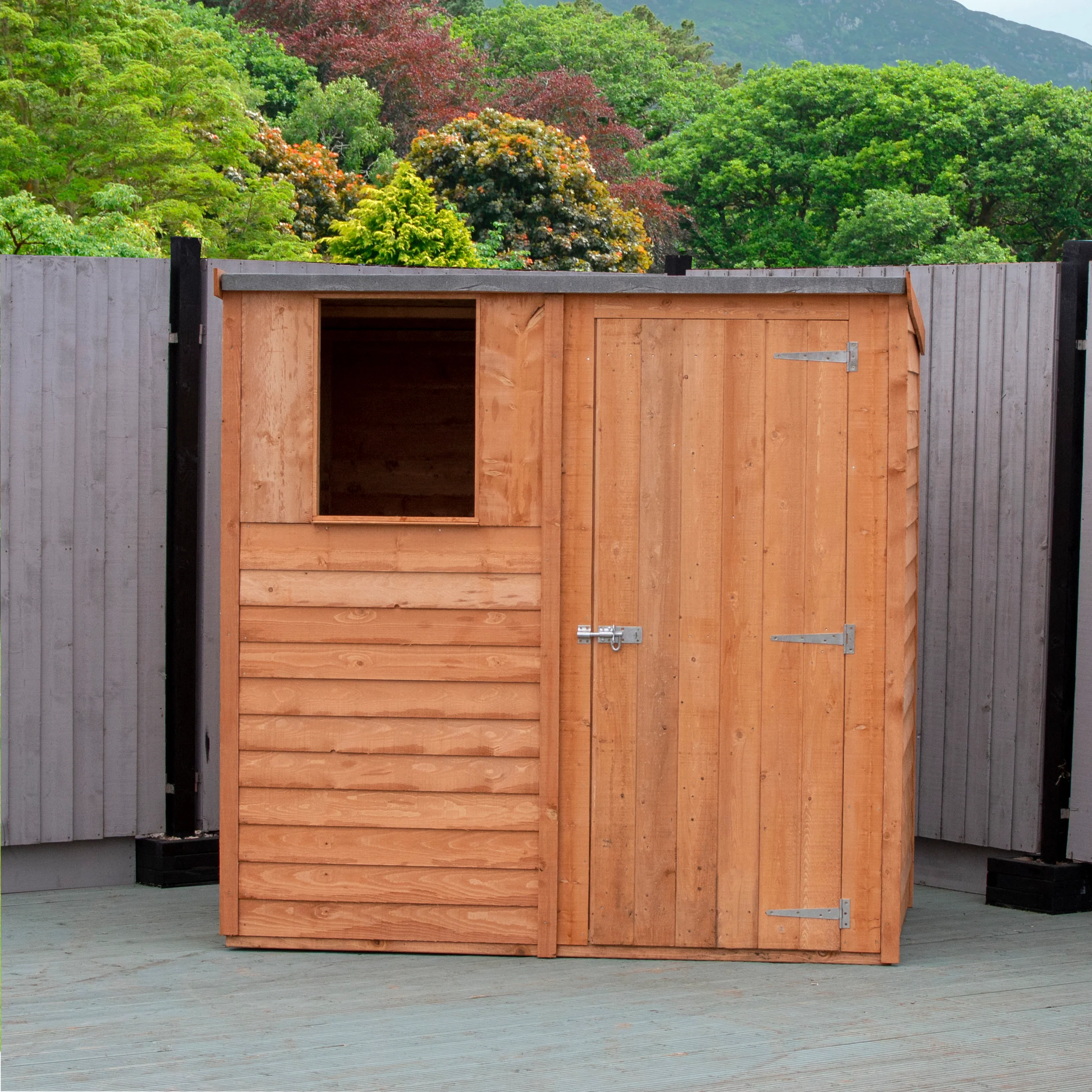 Garden Value Overlap 6 X 4 Pent Shed - Image 3