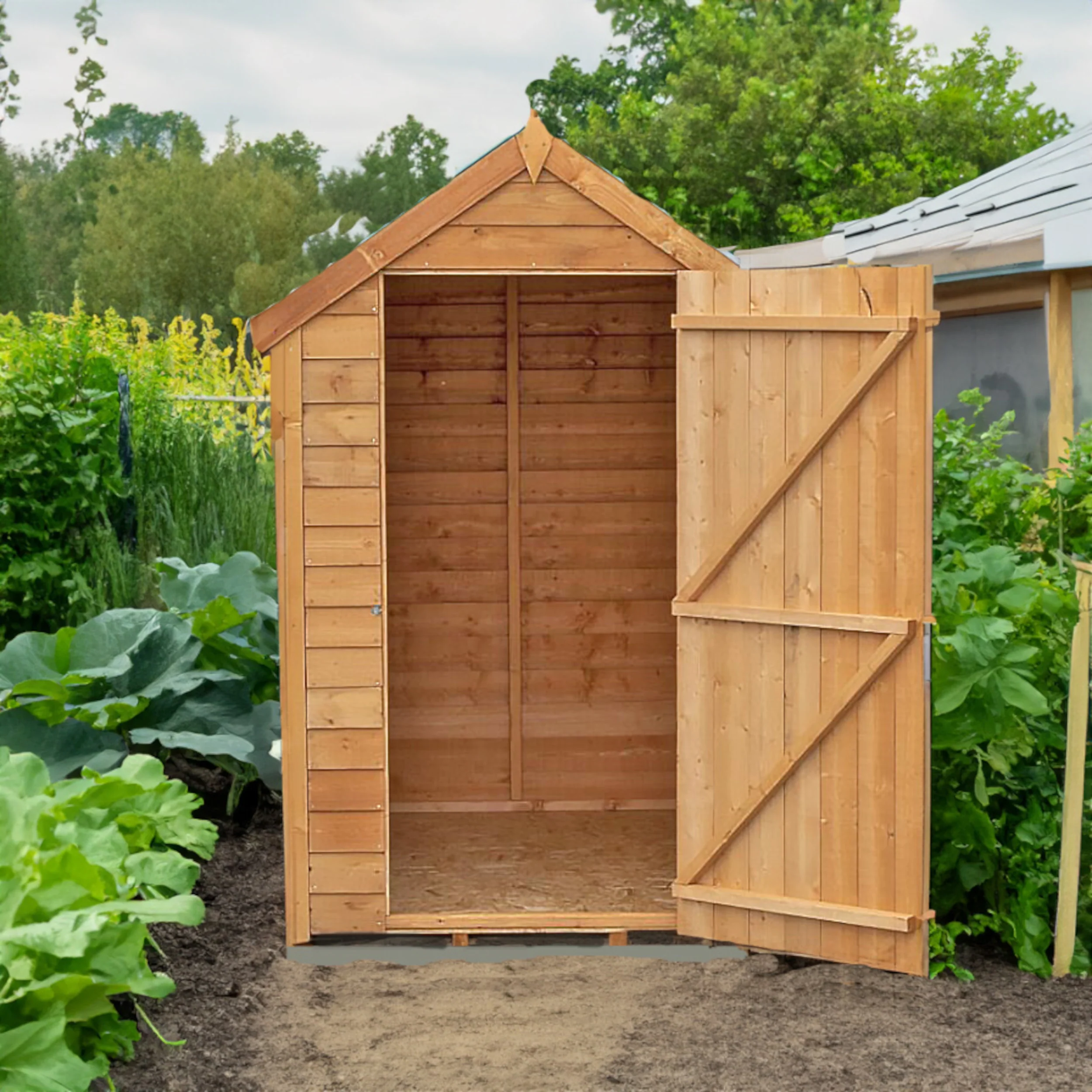 Garden Value Overlap 6 X 4 Shed With Window - Image 4