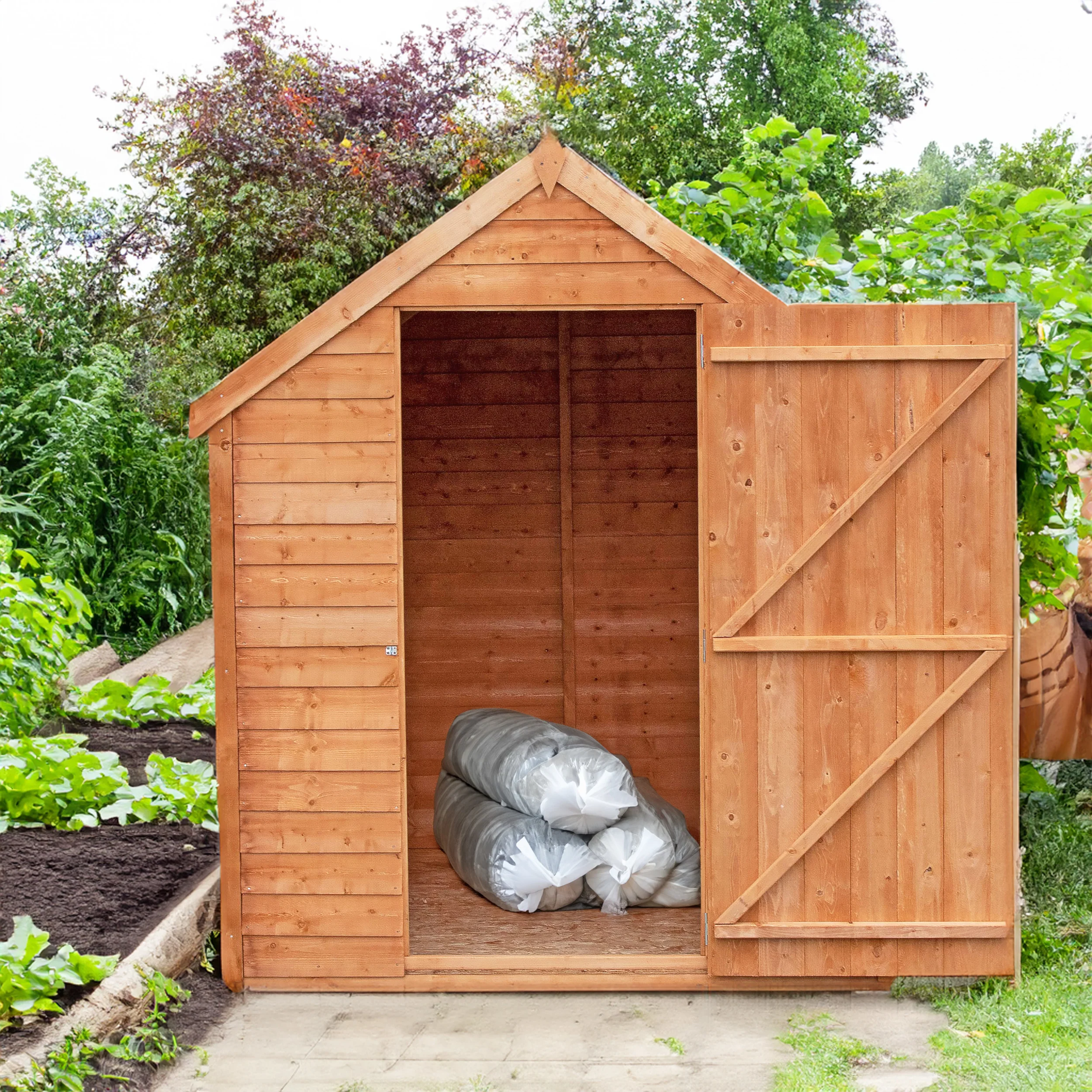 Garden Value Overlap 7 X 5 Shed - Image 3