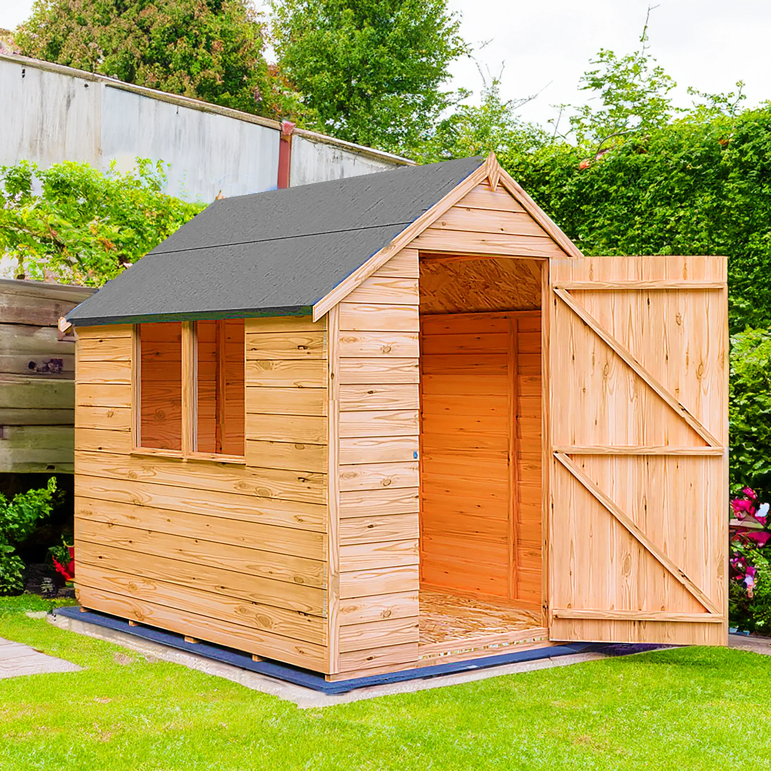 Garden Value Overlap 8 X 6 Shed - Image 4