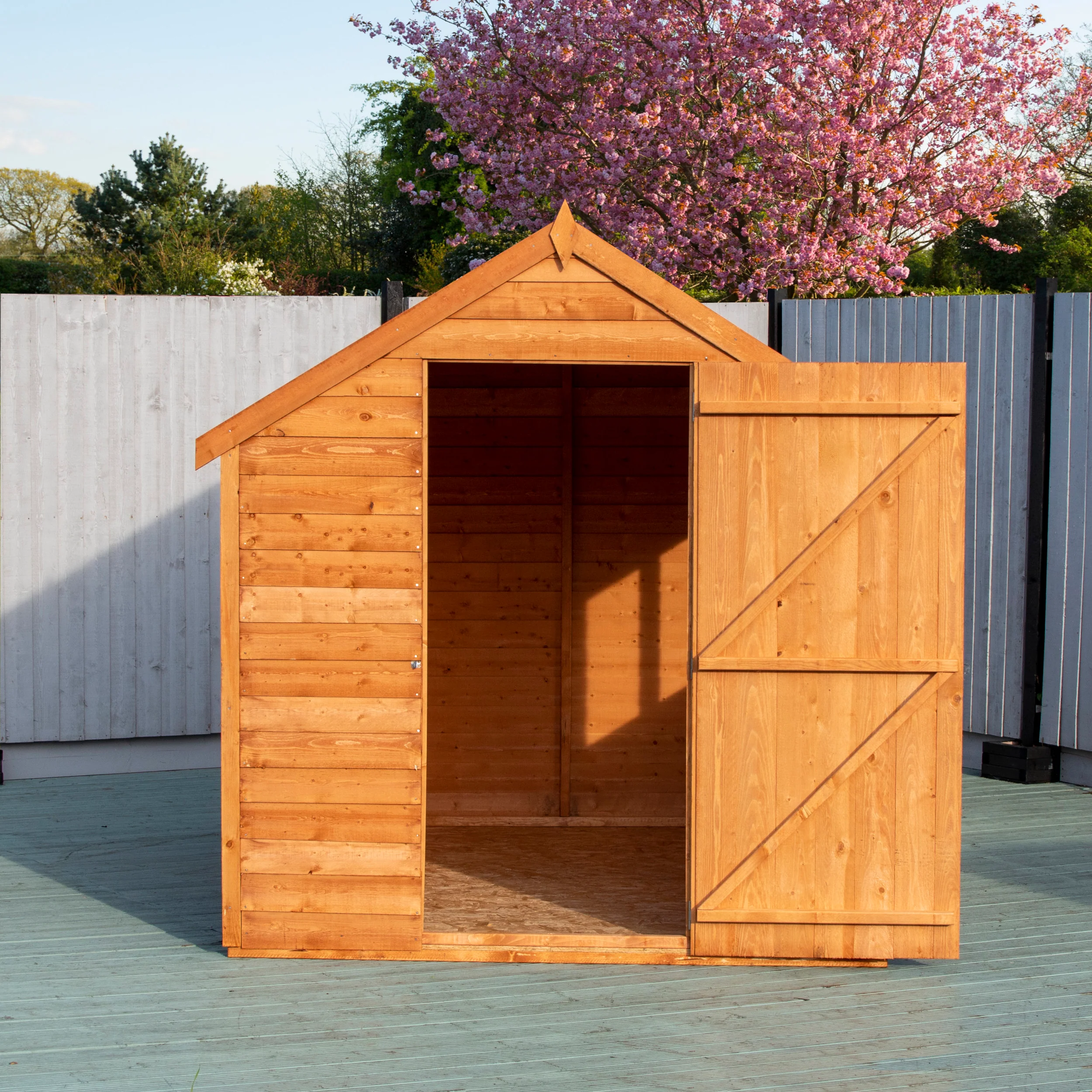 Garden Value Overlap 8 X 6 Shed With Window - Image 4