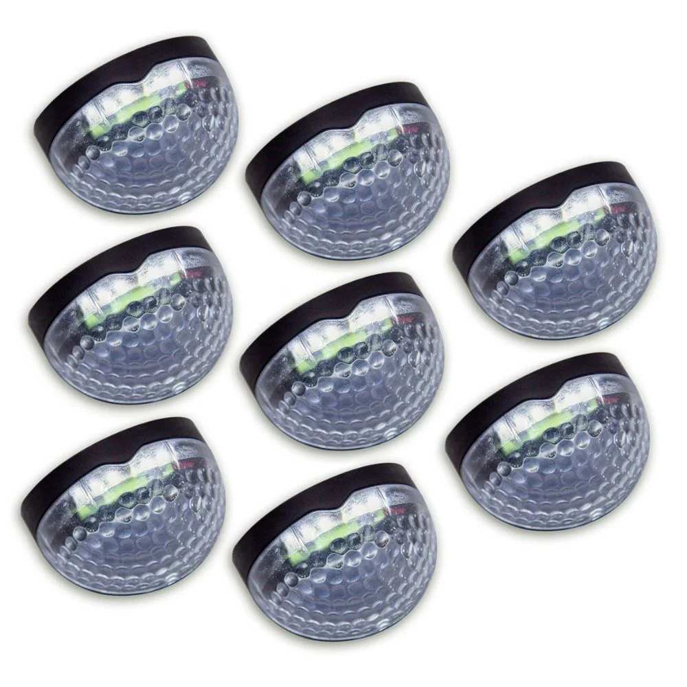 GardenKraft Solar Fence Lights Pack of 8