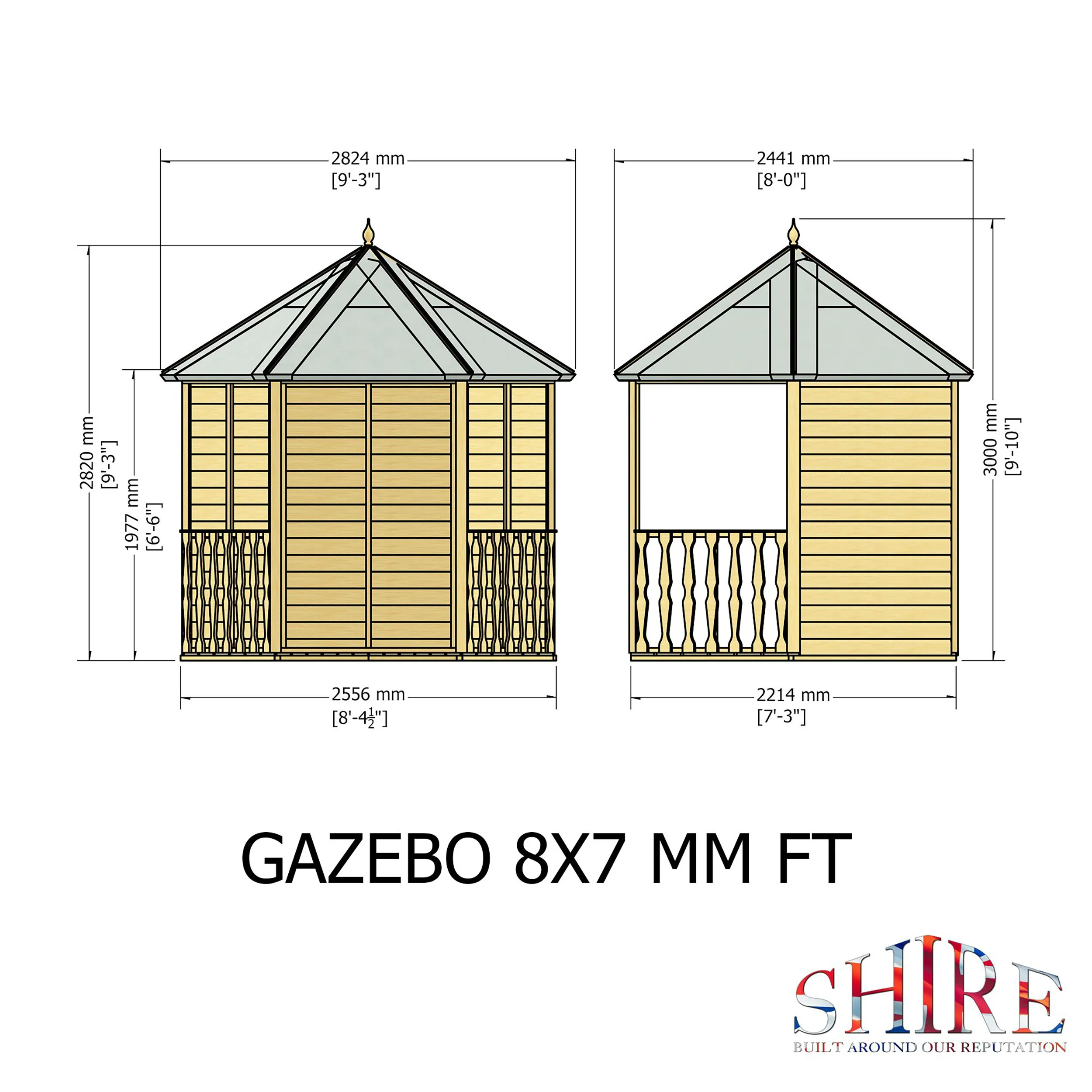 Gazebo 8x7 - Image 7