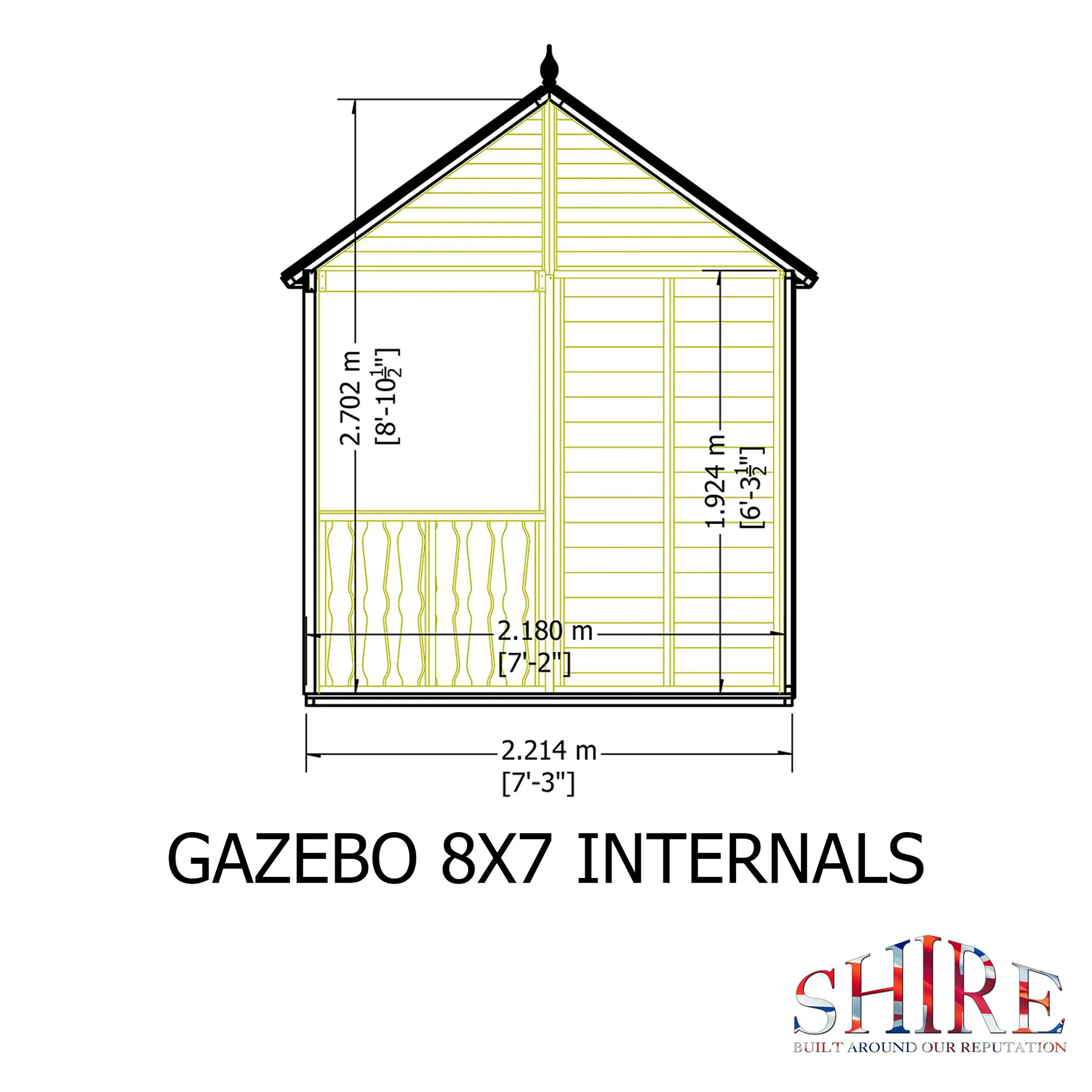 Gazebo 8x7 - Image 8