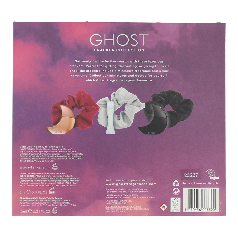 Ghost 3 Piece Gift Set: Orb Of Night Eau de Parfum 10ml - Ghost Deep Night Eau d - Image 2