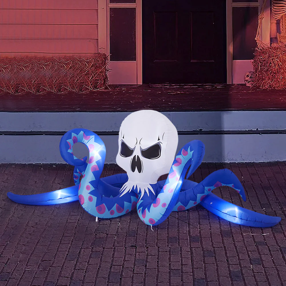 Giant Skull Octopus Inflatable - Image 2
